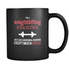 Weightlifting I'm a weightlifting grandpa just like a normal grandpa except much cooler 11oz Black Mug-Drinkware-Teelime | shirts-hoodies-mugs