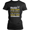 Welder Shirt - Raise your hand if you love Welder, if not raise your standards - Profession Gift-T-shirt-Teelime | shirts-hoodies-mugs