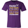 Welder Shirt - Raise your hand if you love Welder, if not raise your standards - Profession Gift-T-shirt-Teelime | shirts-hoodies-mugs