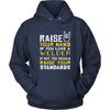 Welder Shirt - Raise your hand if you love Welder, if not raise your standards - Profession Gift-T-shirt-Teelime | shirts-hoodies-mugs