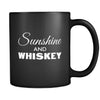 Whiskey Sunshine And Whiskey 11oz Black Mug-Drinkware-Teelime | shirts-hoodies-mugs