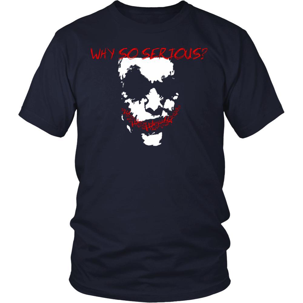 Why so serious ( joker)-T-shirt-Teelime | shirts-hoodies-mugs