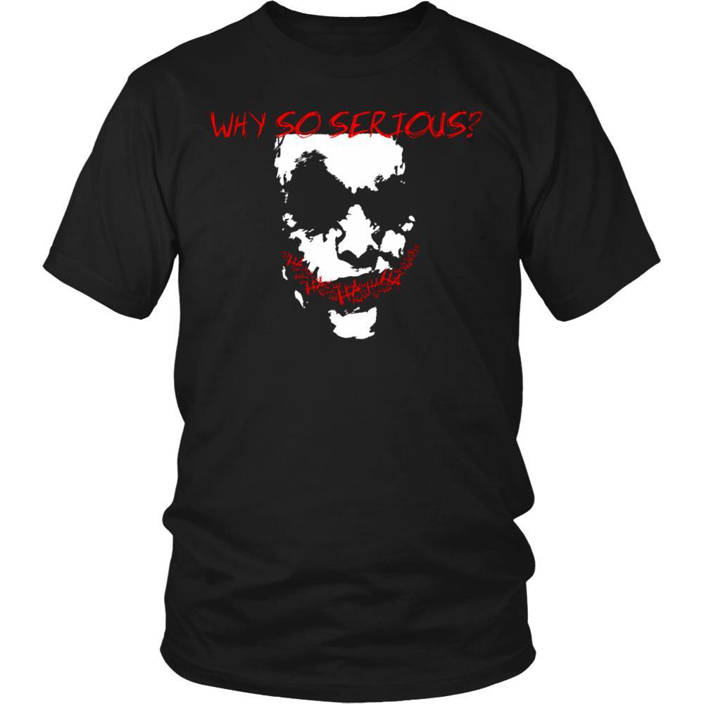 Why so serious ( joker)-T-shirt-Teelime | shirts-hoodies-mugs