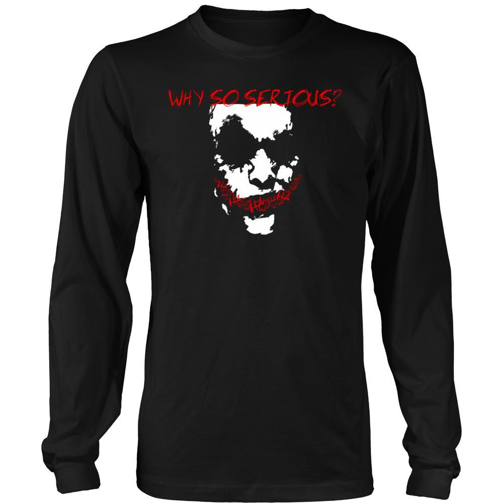 Why so serious ( joker)-T-shirt-Teelime | shirts-hoodies-mugs