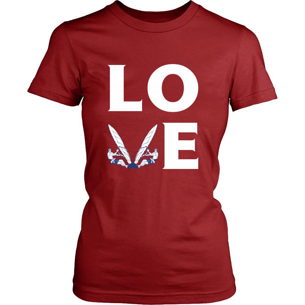 Windsurfing - LOVE Windsurfing - Wing Surf Hobby Shirt-T-shirt-Teelime | shirts-hoodies-mugs