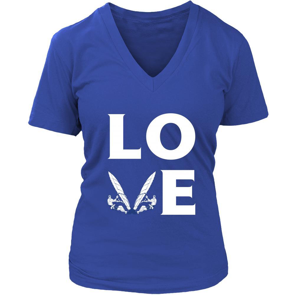 Windsurfing - LOVE Windsurfing - Wing Surf Hobby Shirt-T-shirt-Teelime | shirts-hoodies-mugs
