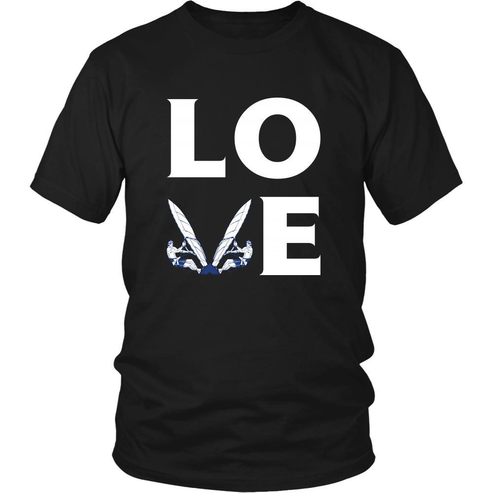 Windsurfing - LOVE Windsurfing - Wing Surf Hobby Shirt-T-shirt-Teelime | shirts-hoodies-mugs