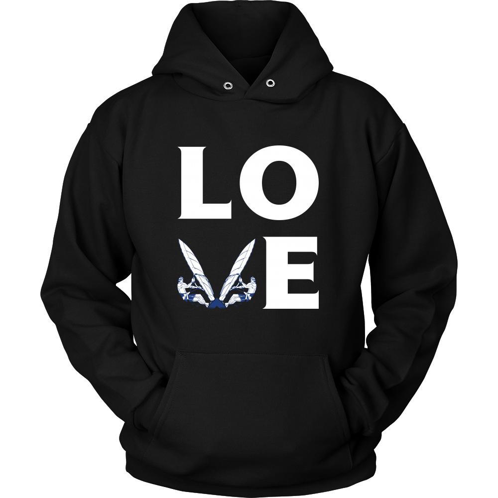 Windsurfing - LOVE Windsurfing - Wing Surf Hobby Shirt-T-shirt-Teelime | shirts-hoodies-mugs