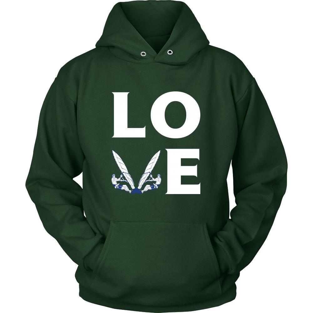 Windsurfing - LOVE Windsurfing - Wing Surf Hobby Shirt-T-shirt-Teelime | shirts-hoodies-mugs