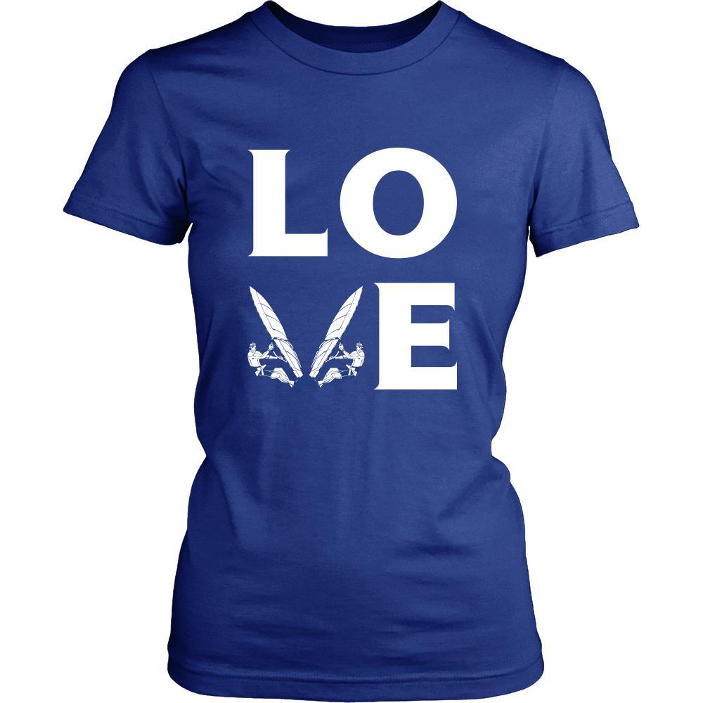 Windsurfing - LOVE Windsurfing - Wing Surf Hobby Shirt-T-shirt-Teelime | shirts-hoodies-mugs