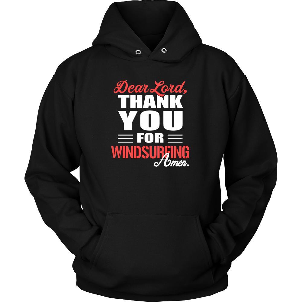 Windsurfing Shirt - Dear Lord, thank you for Windsurfing Amen- Sport-T-shirt-Teelime | shirts-hoodies-mugs