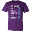 Windsurfing Shirt - Do more of what makes you happy Windsurfing- Hobby Gift-T-shirt-Teelime | shirts-hoodies-mugs