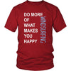 Windsurfing Shirt - Do more of what makes you happy Windsurfing- Hobby Gift-T-shirt-Teelime | shirts-hoodies-mugs