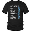 Windsurfing Shirt - Do more of what makes you happy Windsurfing- Hobby Gift-T-shirt-Teelime | shirts-hoodies-mugs