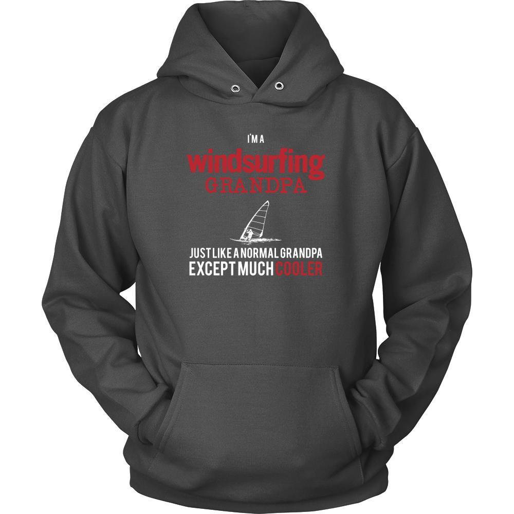 Windsurfing Shirt - I'm a windsurfing grandpa just like a normal grandpa except much cooler Grandfather Hobby Gift-T-shirt-Teelime | shirts-hoodies-mugs
