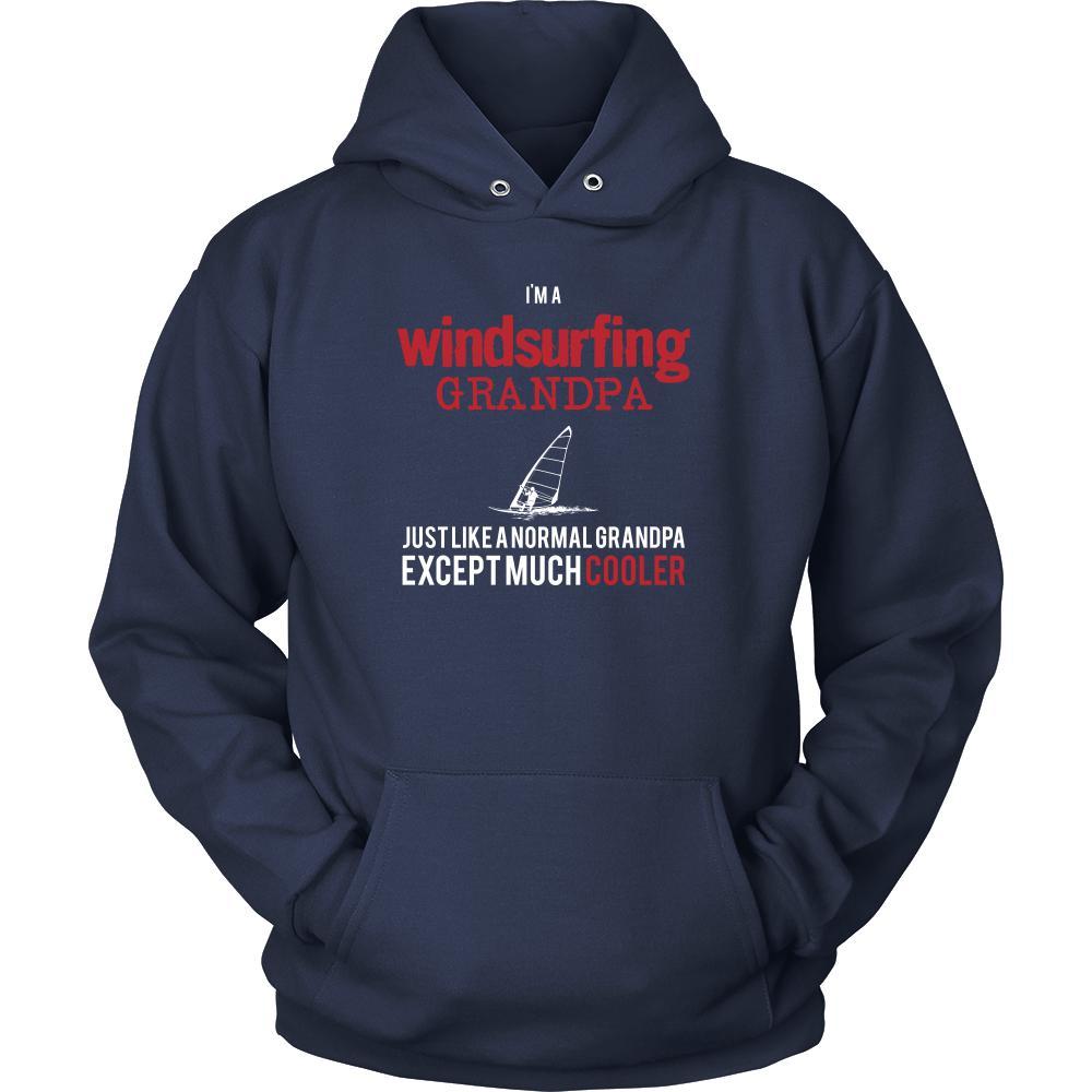 Windsurfing Shirt - I'm a windsurfing grandpa just like a normal grandpa except much cooler Grandfather Hobby Gift-T-shirt-Teelime | shirts-hoodies-mugs
