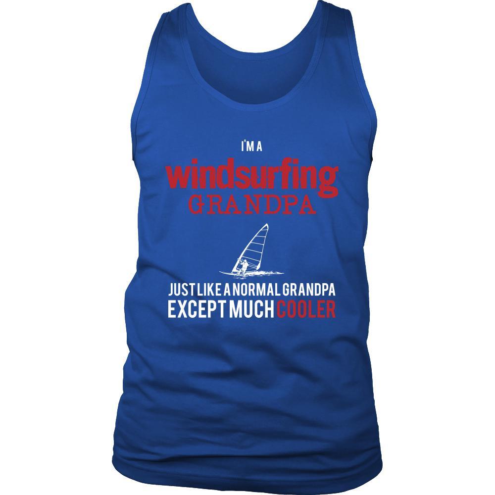 Windsurfing Shirt - I'm a windsurfing grandpa just like a normal grandpa except much cooler Grandfather Hobby Gift-T-shirt-Teelime | shirts-hoodies-mugs
