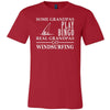 Windsurfing Shirt Some Grandpas play bingo, real Grandpas go Windsurfing Family Hobby-T-shirt-Teelime | shirts-hoodies-mugs