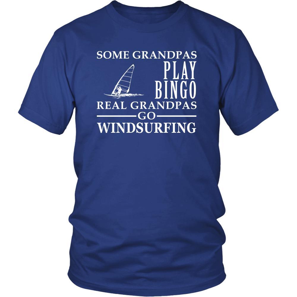 Windsurfing Shirt Some Grandpas play bingo, real Grandpas go Windsurfing Family Hobby-T-shirt-Teelime | shirts-hoodies-mugs