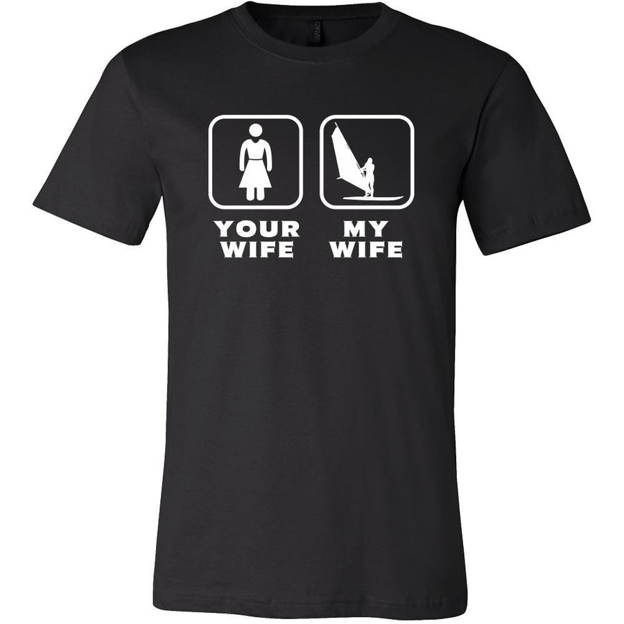 Windsurfing - Your wife My wife - Father's Day Hobby Shirt-T-shirt-Teelime | shirts-hoodies-mugs