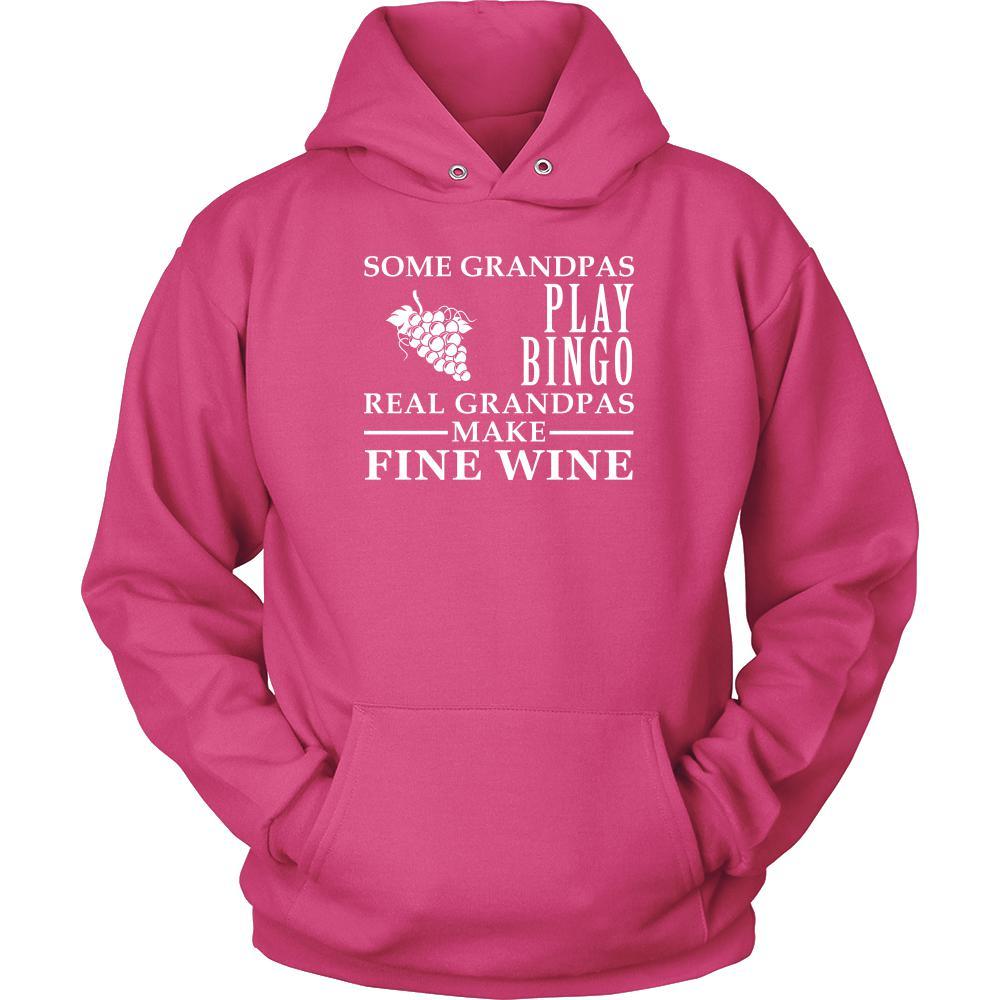 Wine Making Shirt Some Grandpas play bingo, real Grandpas make fine Wine Family Hobby-T-shirt-Teelime | shirts-hoodies-mugs