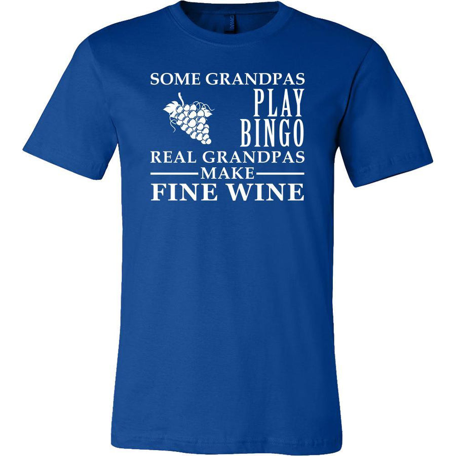 Wine Making Shirt Some Grandpas play bingo, real Grandpas make fine Wine Family Hobby-T-shirt-Teelime | shirts-hoodies-mugs