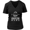 Wrestling Shirt - ain't no drama just a loud and proud wrestling mama- Sport mother-T-shirt-Teelime | shirts-hoodies-mugs