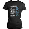 Wrestling Shirt - Do more of what makes you happy Wrestling- Sport Gift-T-shirt-Teelime | shirts-hoodies-mugs