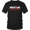 Wrestling T Shirt - It's what men do during boys basketball season-T-shirt-Teelime | shirts-hoodies-mugs