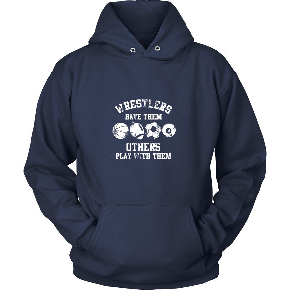 Wrestling- Wrestlers have them others play with them- Sport Shirt-T-shirt-Teelime | shirts-hoodies-mugs