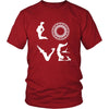 Yoga - LOVE Yoga - Yogi Hobby Shirt-T-shirt-Teelime | shirts-hoodies-mugs