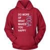 Yoga Shirt - Do more of what makes you happy Yoga- Hobby Gift-T-shirt-Teelime | shirts-hoodies-mugs