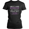 Yoga Shirt - Sorry If I Looked Interested, I think about Yoga - Hobby Gift-T-shirt-Teelime | shirts-hoodies-mugs