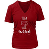 Yoga T Shirt - Yoga girls are twisted-T-shirt-Teelime | shirts-hoodies-mugs
