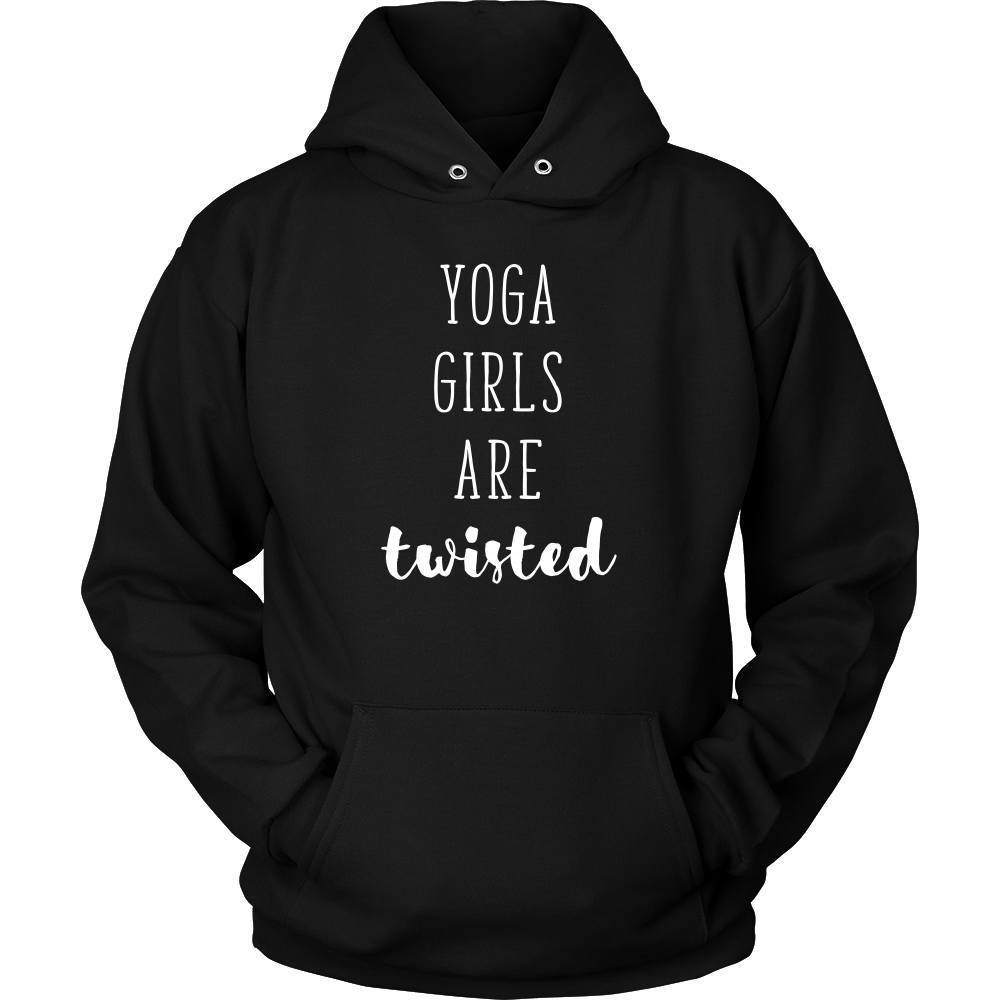 Yoga T Shirt - Yoga girls are twisted-T-shirt-Teelime | shirts-hoodies-mugs