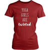 Yoga T Shirt - Yoga girls are twisted-T-shirt-Teelime | shirts-hoodies-mugs