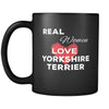 Yorkshire Terrier Real Women Love Yorkshire Terriers 11oz Black Mug-Drinkware-Teelime | shirts-hoodies-mugs