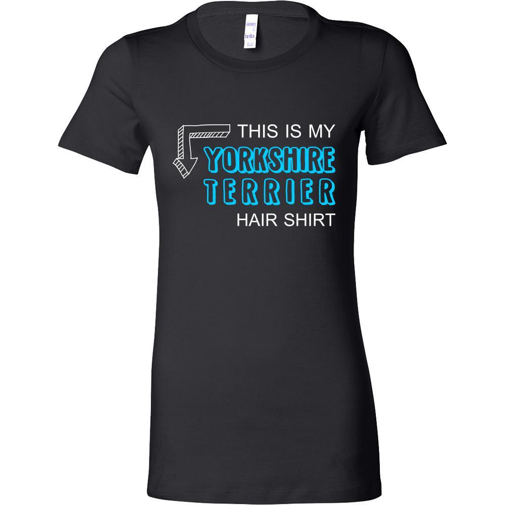 Yorkshire terrier Shirt - This is my Yorkshire terrier hair shirt - Dog Lover Gift-T-shirt-Teelime | shirts-hoodies-mugs