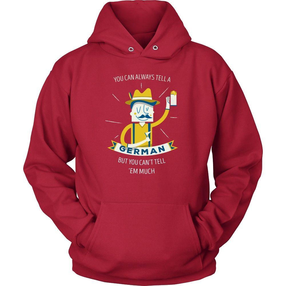 You Can Always Tell a German but You Can't Tell 'Em Much Heritage-T-shirt-Teelime | shirts-hoodies-mugs