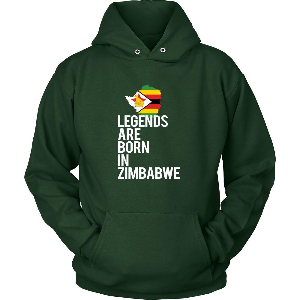 Zimbabwe Shirt - legends are born Zimbabwe - National Heritage Gift-T-shirt-Teelime | shirts-hoodies-mugs