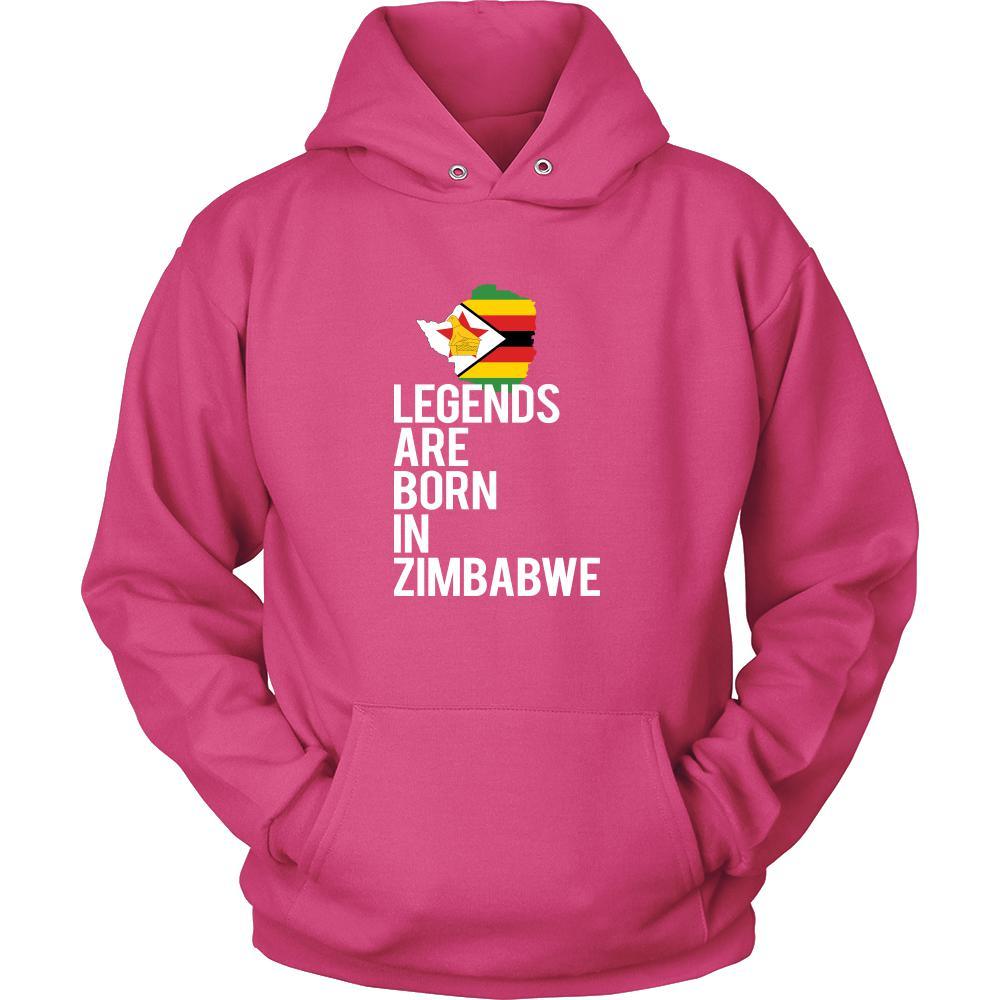 Zimbabwe Shirt - legends are born Zimbabwe - National Heritage Gift-T-shirt-Teelime | shirts-hoodies-mugs