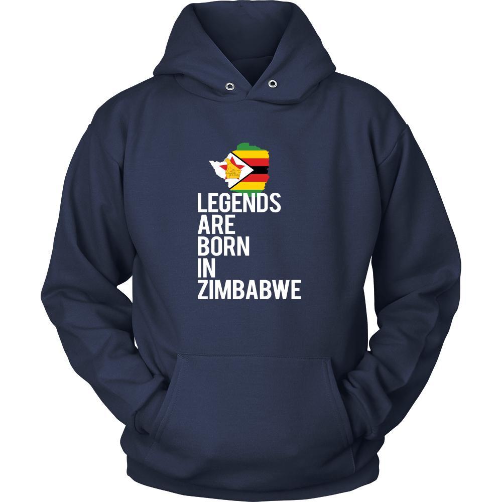 Zimbabwe Shirt - legends are born Zimbabwe - National Heritage Gift-T-shirt-Teelime | shirts-hoodies-mugs