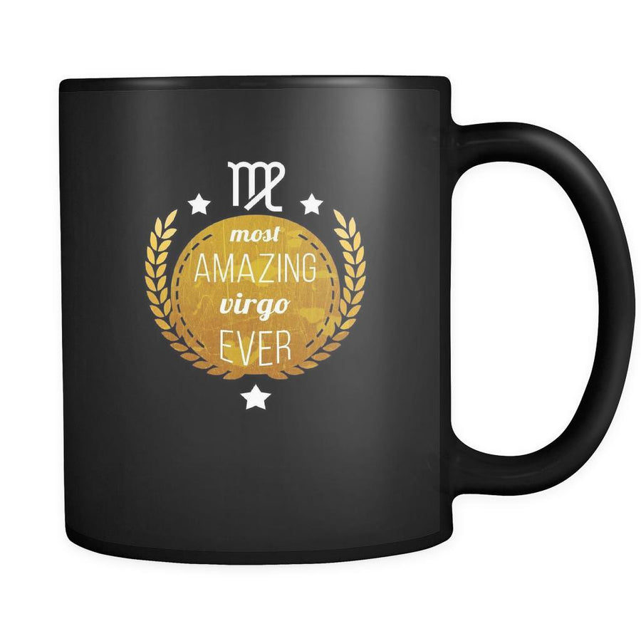 Zodiac Most amazing virgo ever 11oz Black Mug-Drinkware-Teelime | shirts-hoodies-mugs