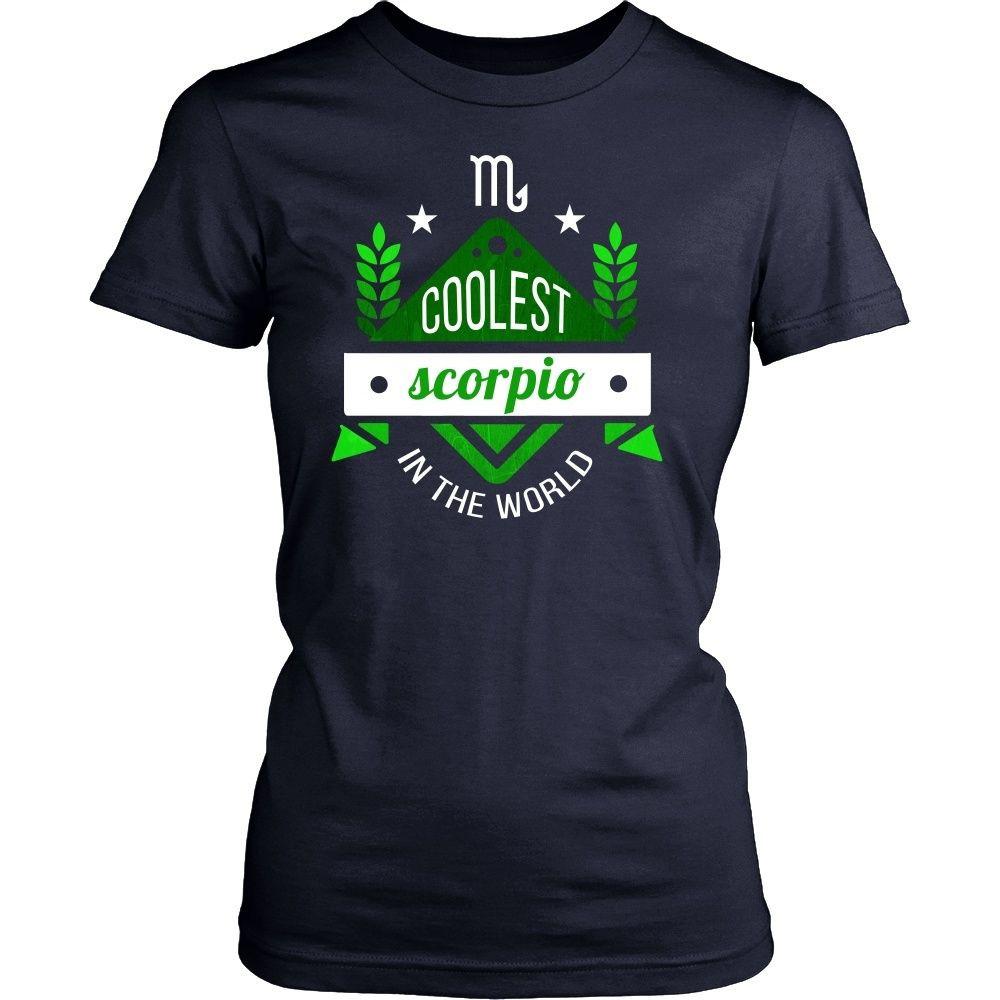 Zodiac T Shirt - Coolest Scorpio in the world-T-shirt-Teelime | shirts-hoodies-mugs