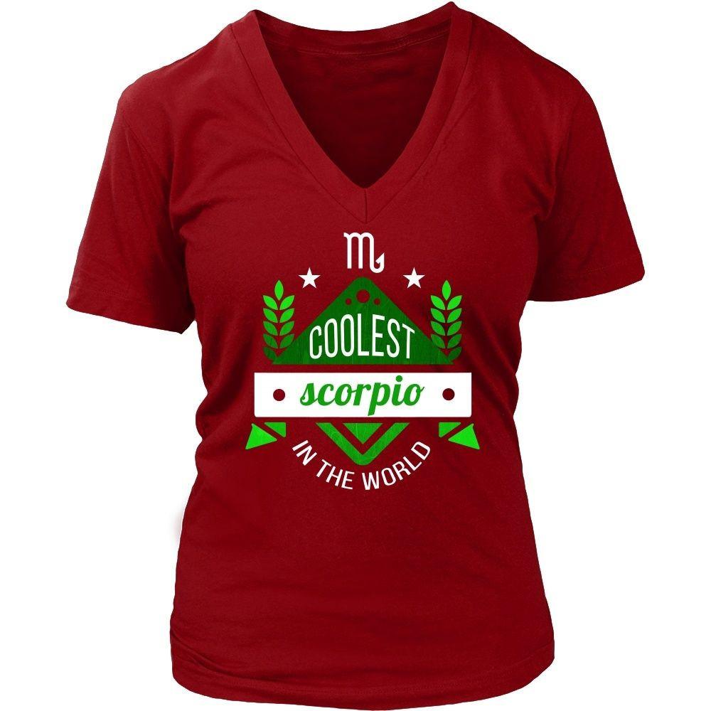 Zodiac T Shirt - Coolest Scorpio in the world-T-shirt-Teelime | shirts-hoodies-mugs