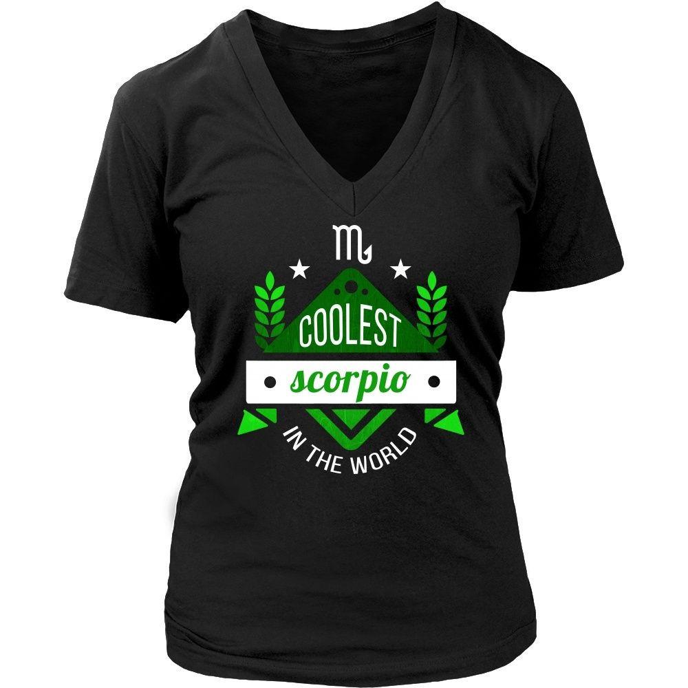 Zodiac T Shirt - Coolest Scorpio in the world-T-shirt-Teelime | shirts-hoodies-mugs