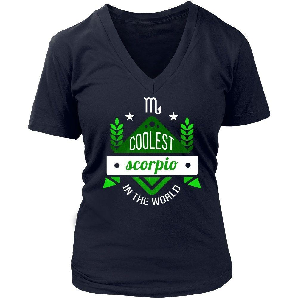Zodiac T Shirt - Coolest Scorpio in the world-T-shirt-Teelime | shirts-hoodies-mugs