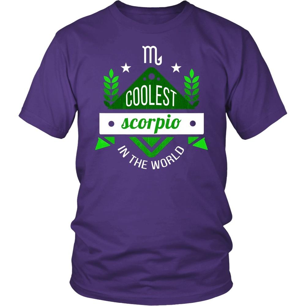 Zodiac T Shirt - Coolest Scorpio in the world-T-shirt-Teelime | shirts-hoodies-mugs