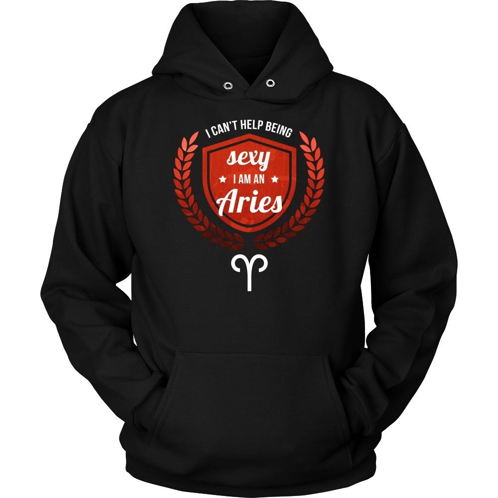 Zodiac T Shirt - I can't help being sexy I am an Aries-T-shirt-Teelime | shirts-hoodies-mugs