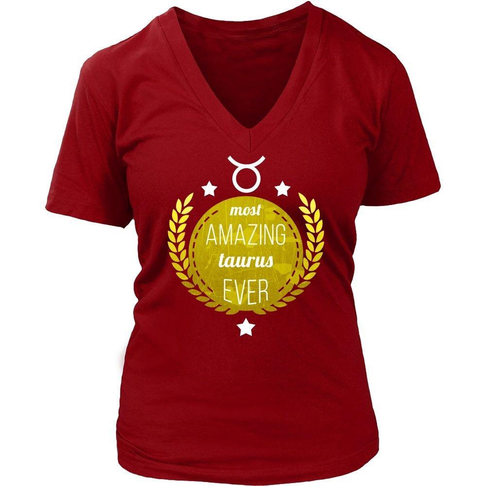 Zodiac T Shirt - Most amazing Taurus ever-T-shirt-Teelime | shirts-hoodies-mugs